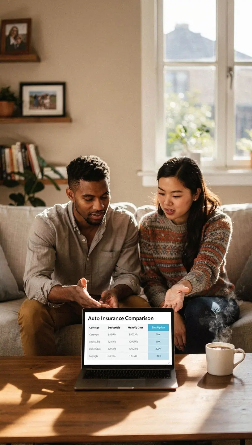 Konsultacja dotycząca lokalnych ofert ubezpieczeń samochodowych w USA.