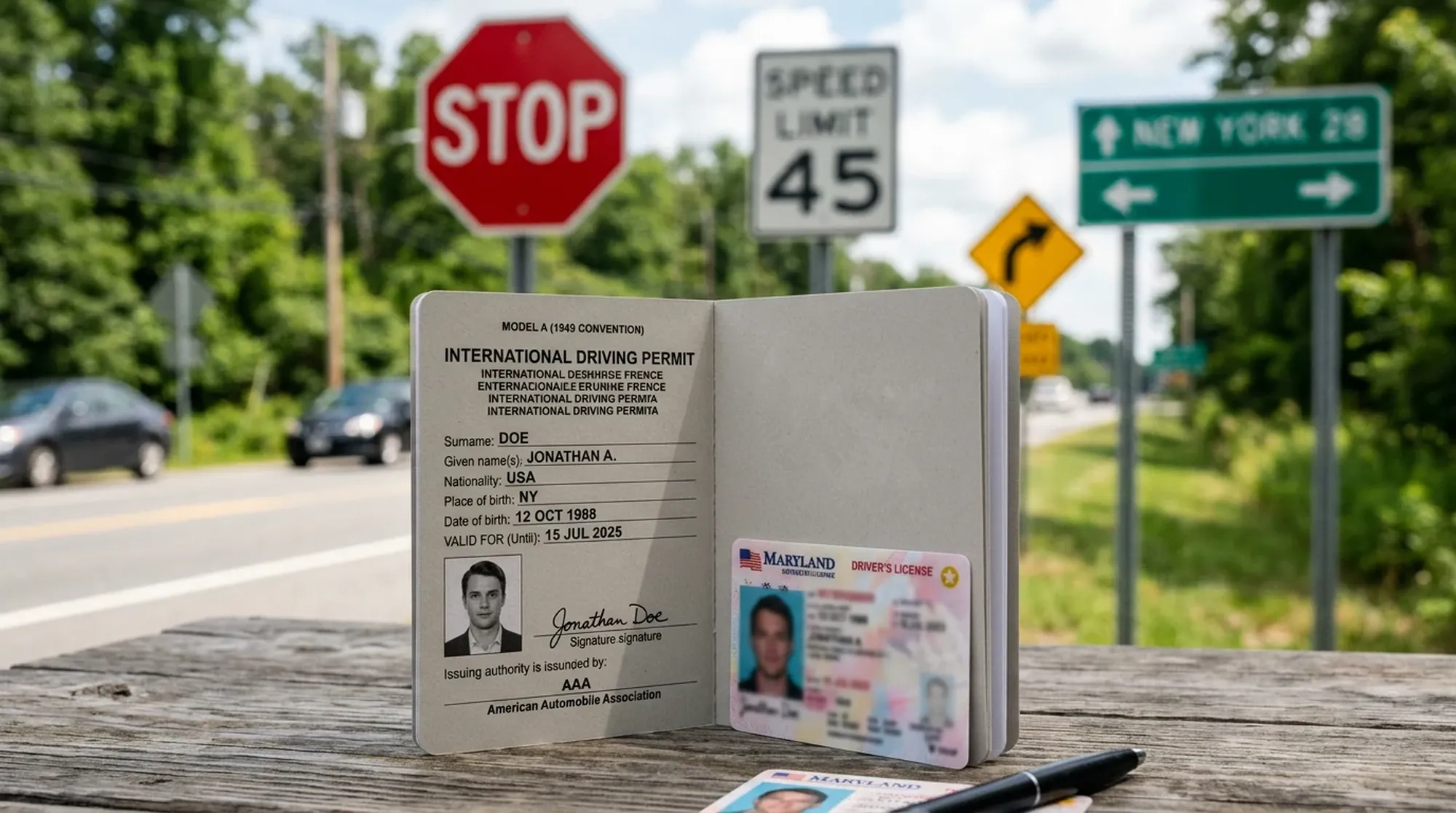 Zagraniczne prawo jazdy i procedury w USA